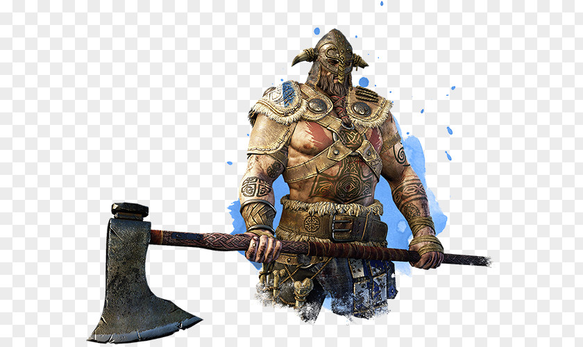 Samurai For Honor Viking Hersir Axe PNG