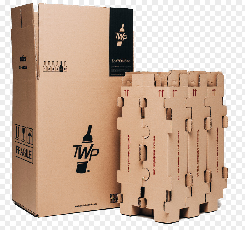 Box Totalwinepack Packaging And Labeling Cardboard PNG