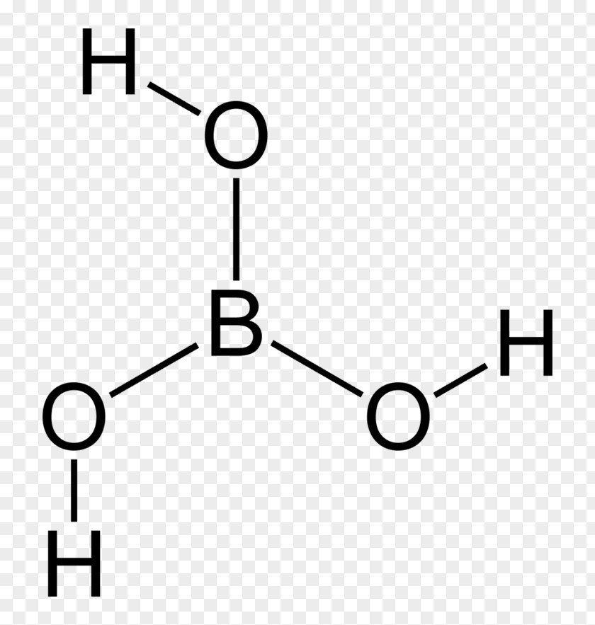 Carbonic Acid Boric Chemistry Borax Molecule PNG