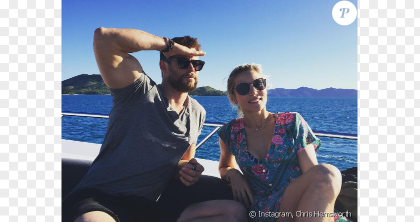Chris Hemsworth Actor Marriage Celebrity Couple Female PNG