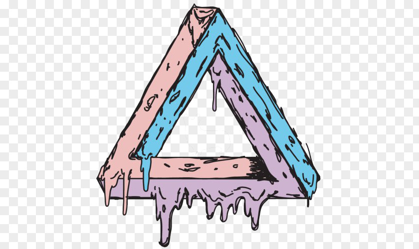 Grime Art Wallpaper Clip Penrose Triangle Drawing Image PNG