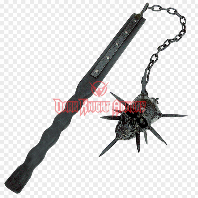 Knight Middle Ages Flail War Hammer Weapon PNG