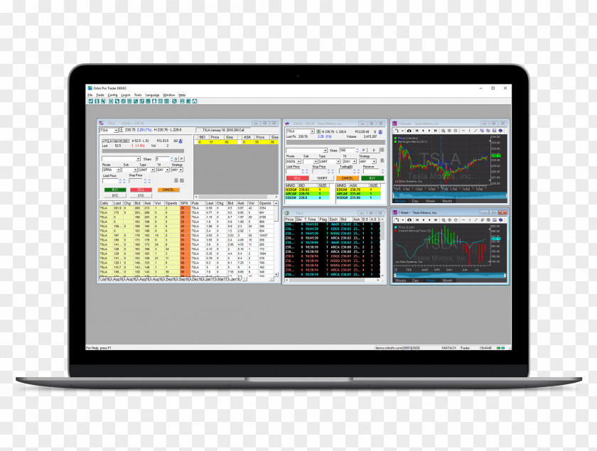 Trader Computer Monitors Market Data PNG