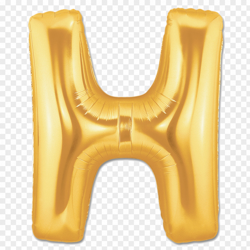 Balloon H Letter Z Gold PNG