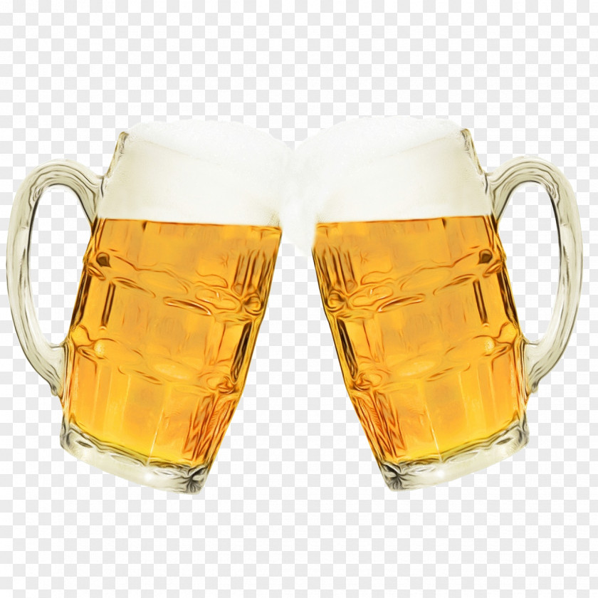 Drink Beer Glass Yellow Amber Drinkware Mug Fashion Accessory PNG
