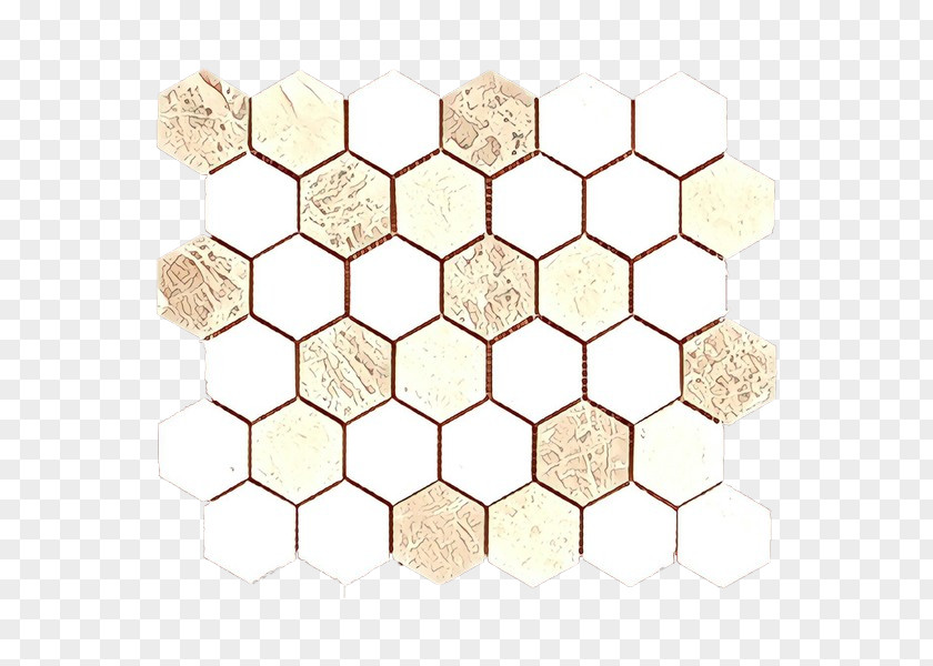 Honeycomb Beige Pattern Symmetry Design Line PNG