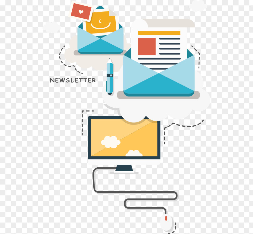 Marketing Email Newsletter Business PNG