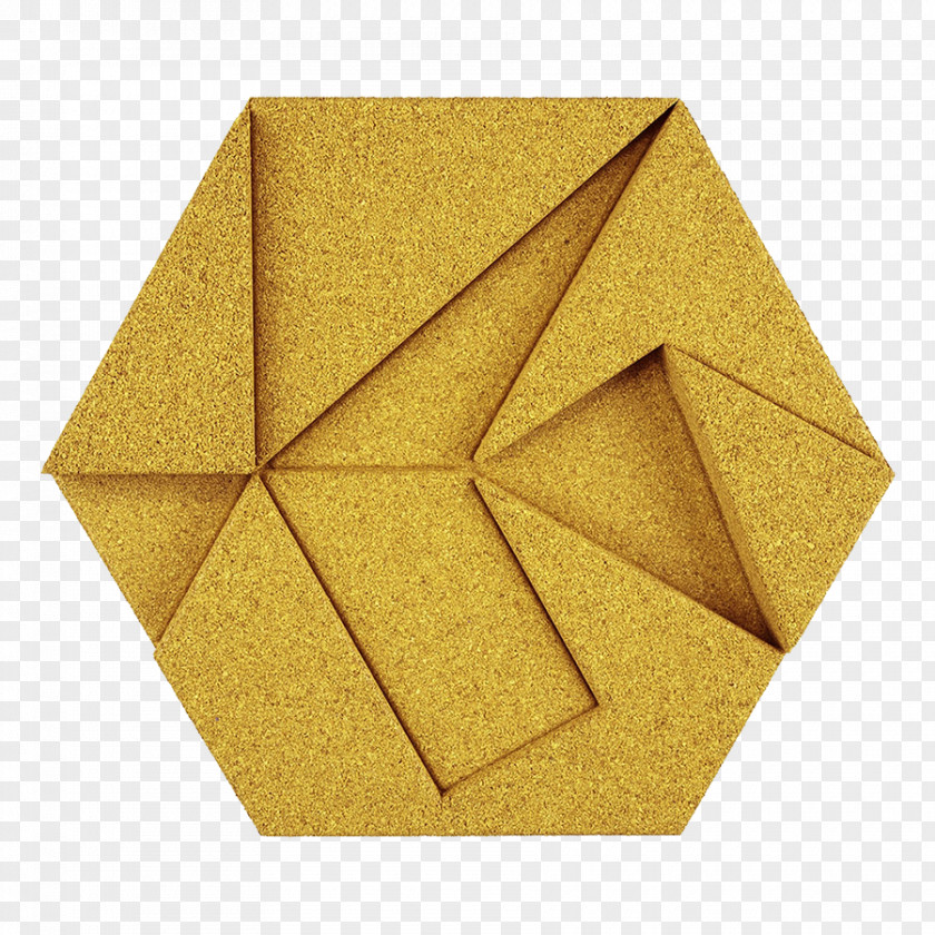 Shape Material Pattern Blocks Cork Hexagon PNG