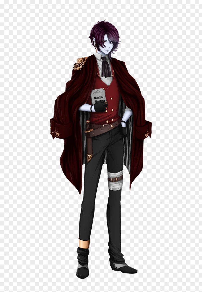 Vampire Fang Costume Design Character PNG