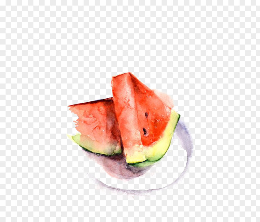 Watermelon Watercolor Painting Art Printmaking PNG