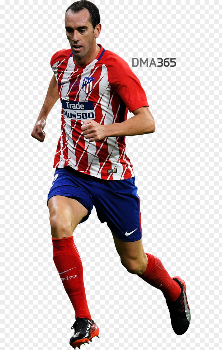 DIEGO GODIN Diego Godín Atlético Madrid Football Player Jersey PNG