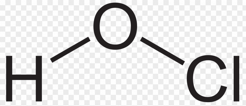 Hypochlorous Acid Chemical Formula Structural Molecule PNG