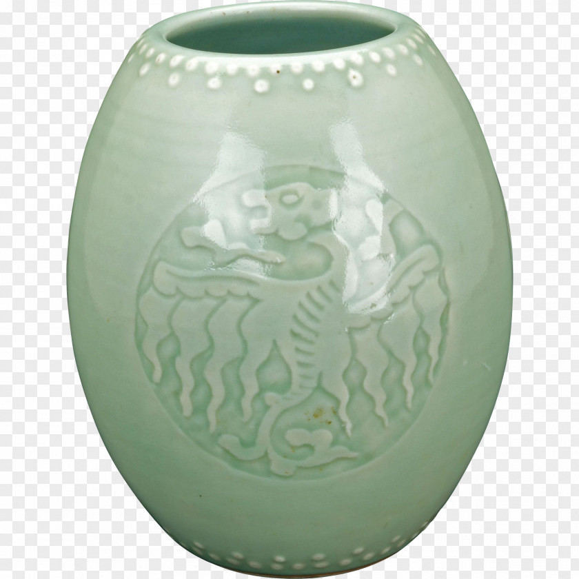 Vase Chinese Ceramics Celadon Porcelain Ceramic Glaze PNG