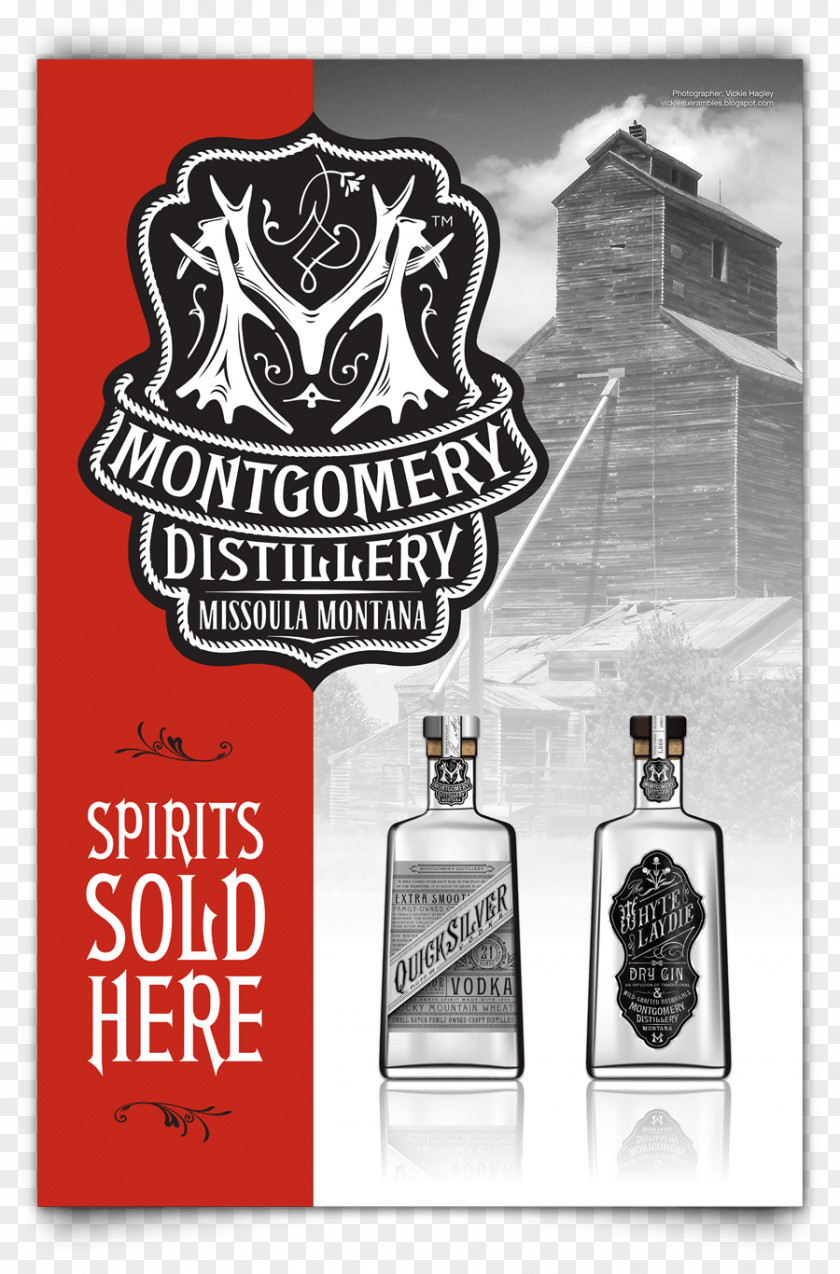 Design Liqueur Distilled Beverage Montgomery Distillery Gin Bottle Shop PNG