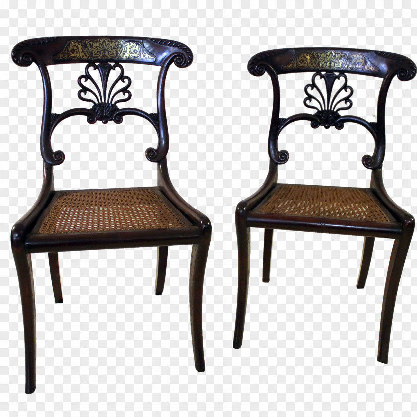 Mahogany Chair Table Splat Chinese Chippendale Garden Furniture PNG