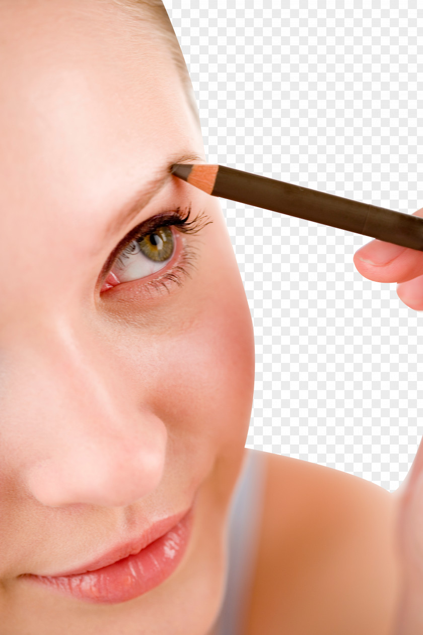 Painted Eyeliner Makeup Eyebrow Pencil Cosmetics Eye Liner PNG