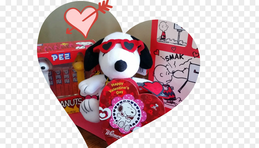 Snoopy Valentine Product Heart M-095 PNG