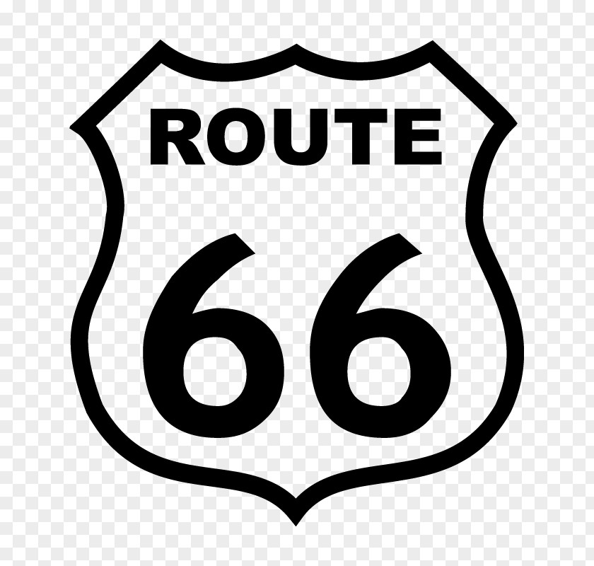 Route U.S. 66 Logo Royalty-free PNG