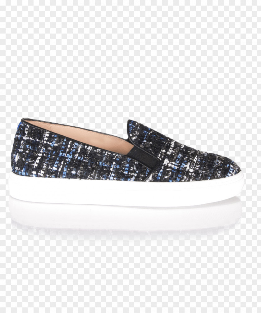 Slip On Damskie Sneakers Slip-on Shoe Cobalt Blue Pattern PNG