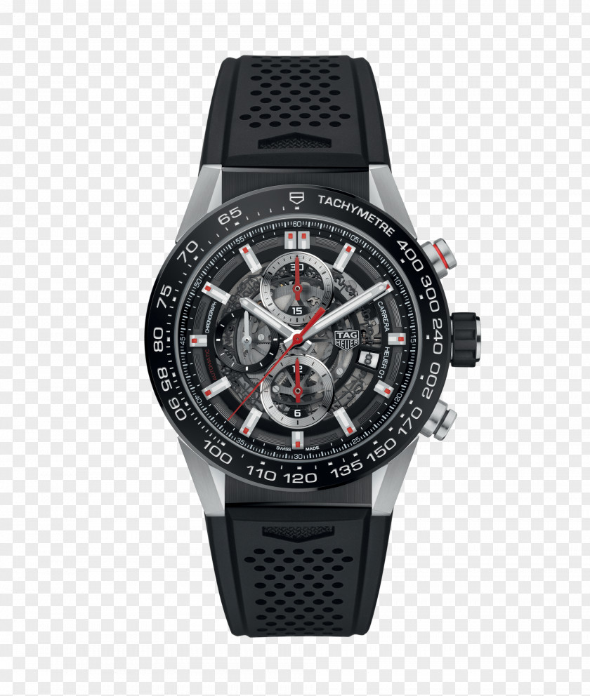 Staff TAG Heuer Skeleton Watch Chronograph Automatic PNG
