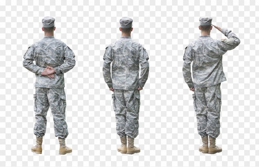 Trained Soldiers Soldier United States Army Salute Royalty-free PNG
