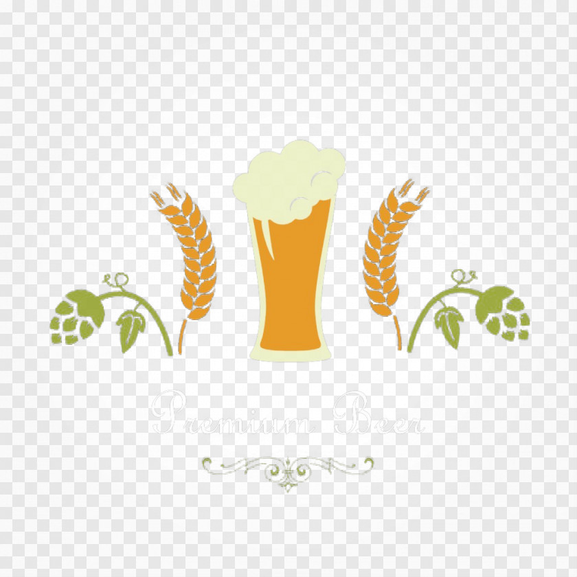 Wheat Beer Cartoon Elements Lager India Pale Ale Wine PNG