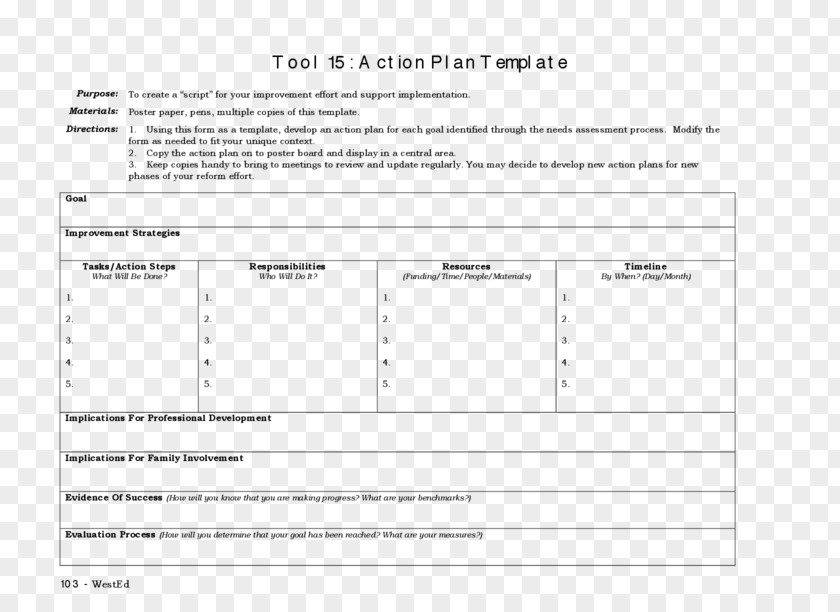ACTION PLAN Action Plan Text Item PNG