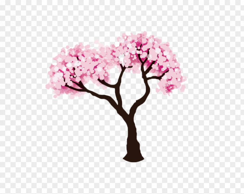 Cherry Tree Cliparts Blossom Drawing Clip Art PNG