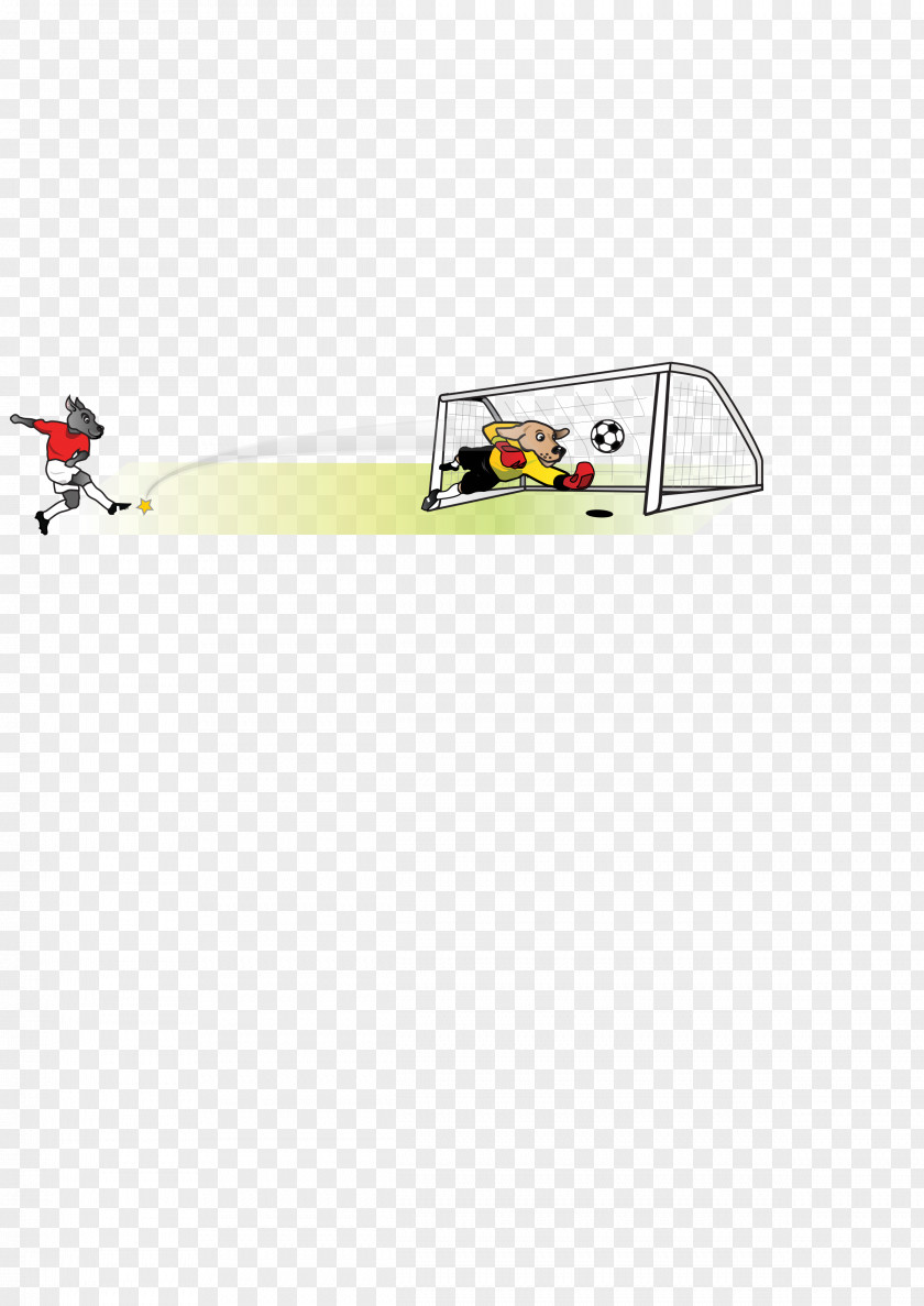 Goal Dog Football Kick Clip Art PNG