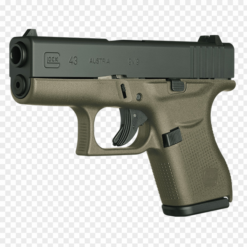 Handgun Glock 26 Pistol 9×19mm Parabellum 43 PNG
