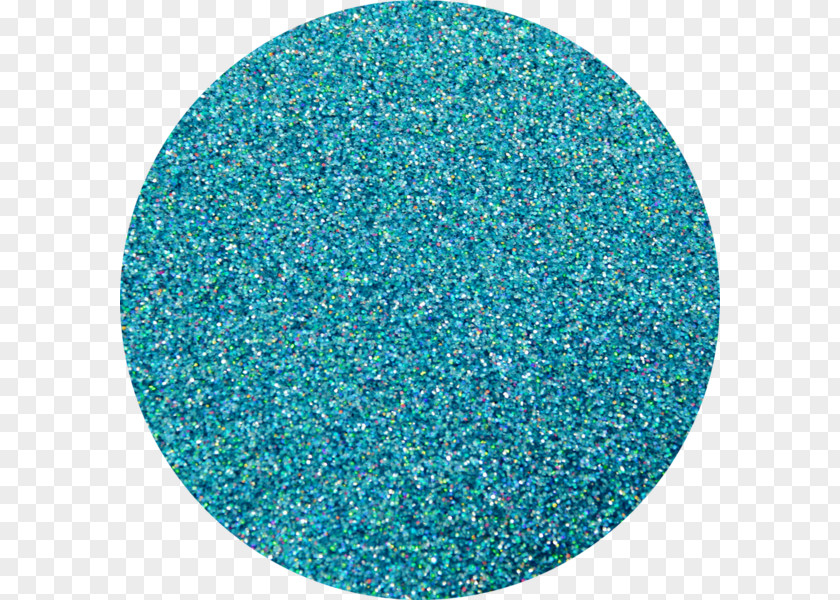 Hologram Glitter Color Turquoise Pigment Cosmetics PNG