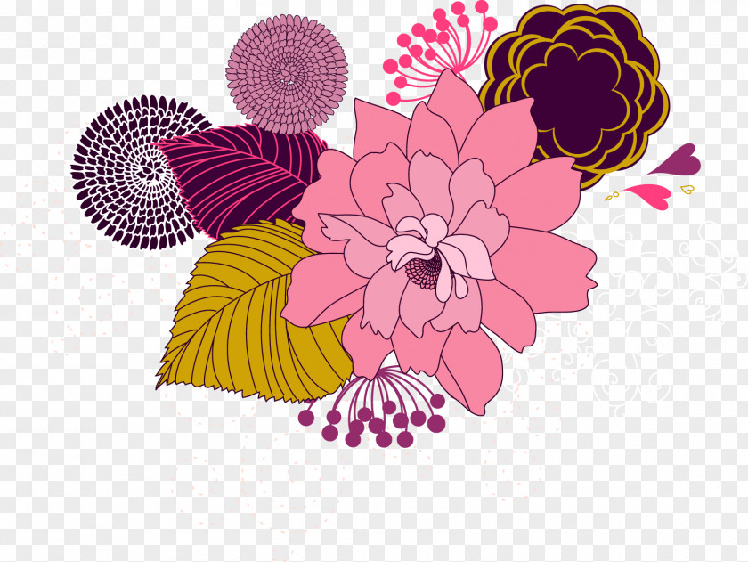8 March Flower Clip Art PNG