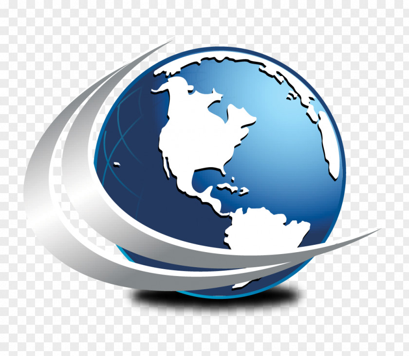 Earth Flavorman Globe Silhouette Sticker PNG