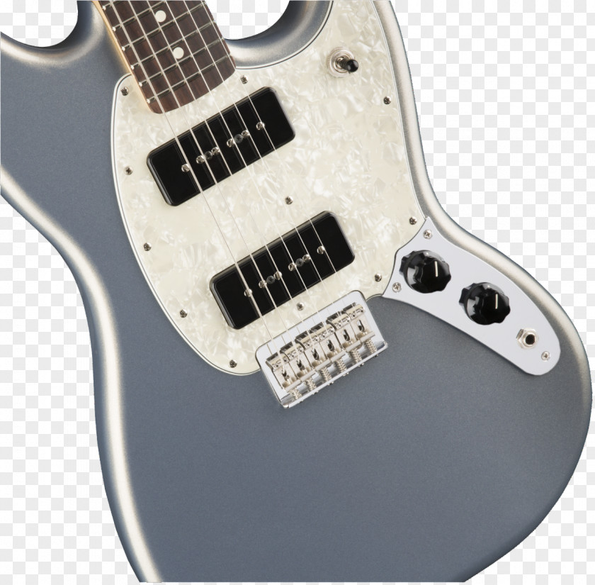 Guitar Fender Mustang 90 Musical Instruments Corporation Sunburst PNG