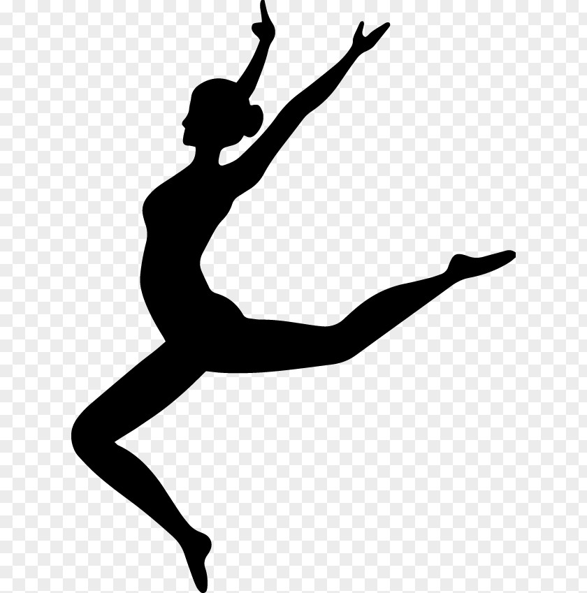 Let's Modern Dance Drawing Silhouette PNG