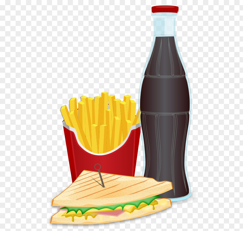 Lunch Fizzy Drinks Coca-Cola Fast Food Junk Hamburger PNG