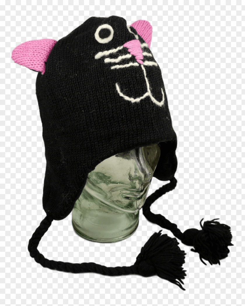 Beanie Knitting Knit Cap Hat Wool PNG