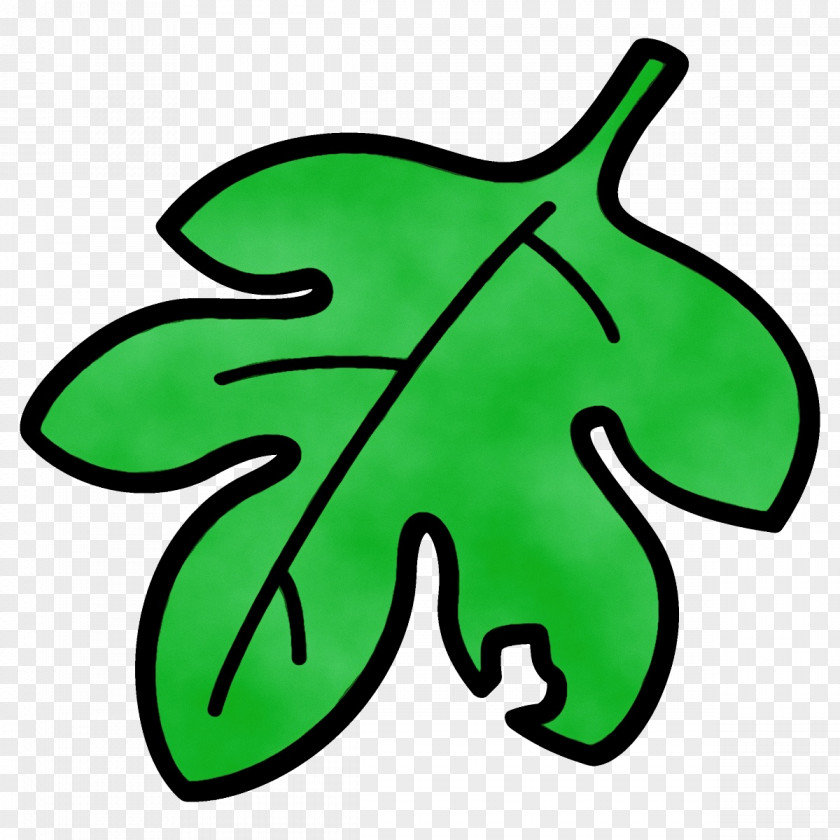 Line Art Symbol Green Clip Leaf PNG