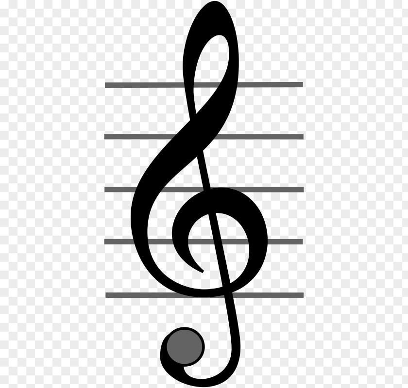 Musical Note Clef Treble Clip Art PNG