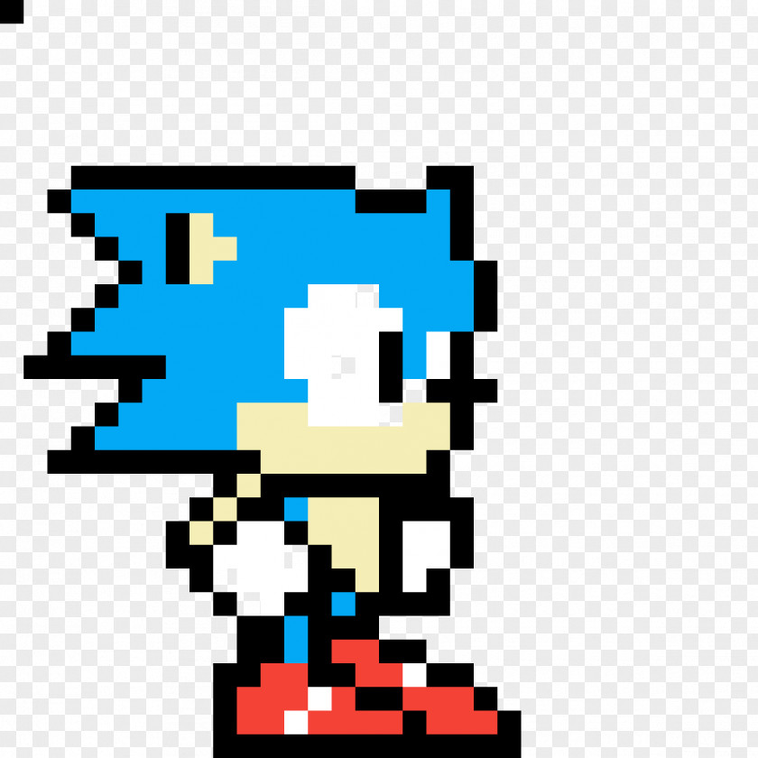 Cartoon Character Pixel Art Minecraft Sonic Mania The Hedgehog PNG