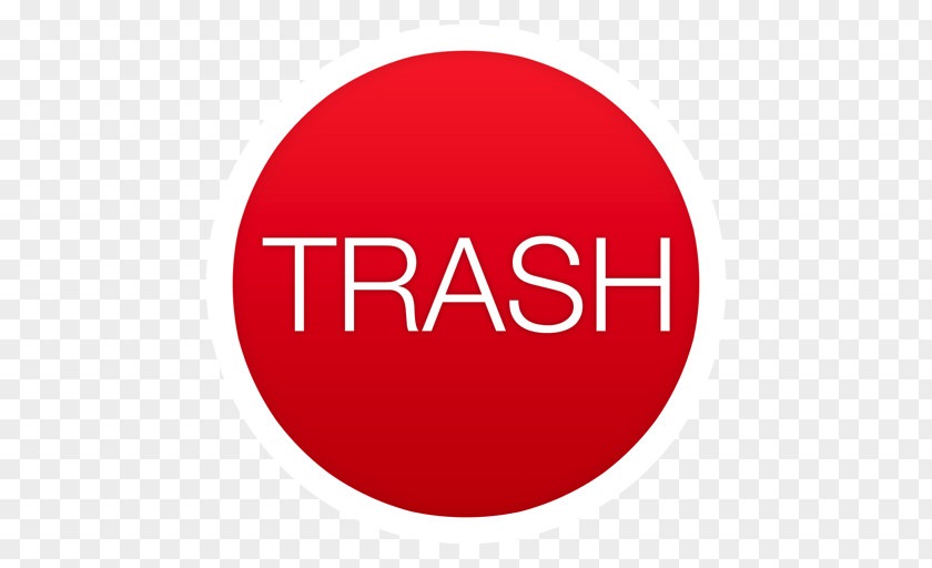 Trash Full Area Text Brand PNG