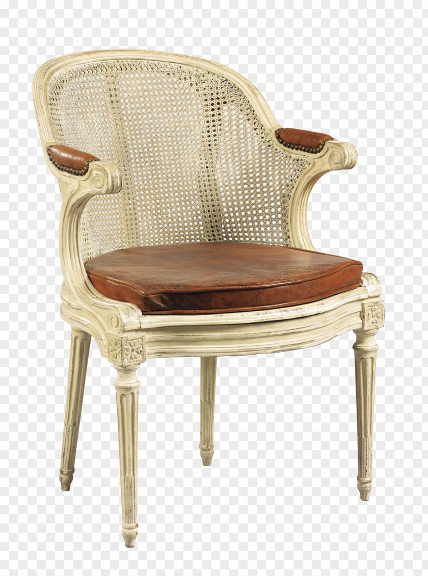 Chair Louis XVI Style Fauteuil Cabriolet Assise PNG