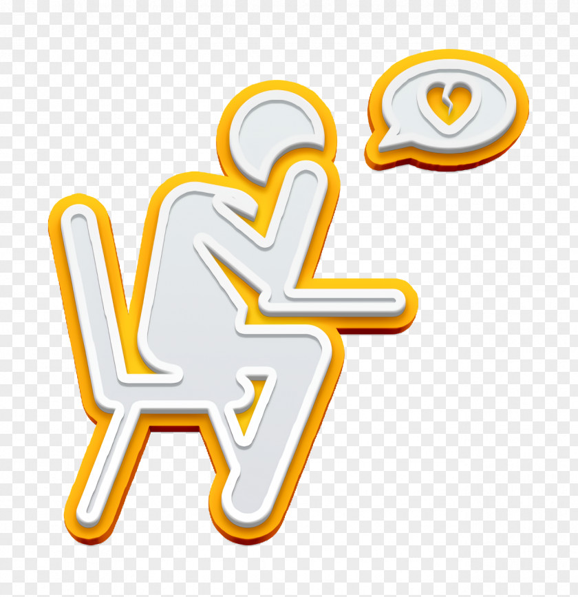 Sorrow Icon In Love School Pictograms PNG