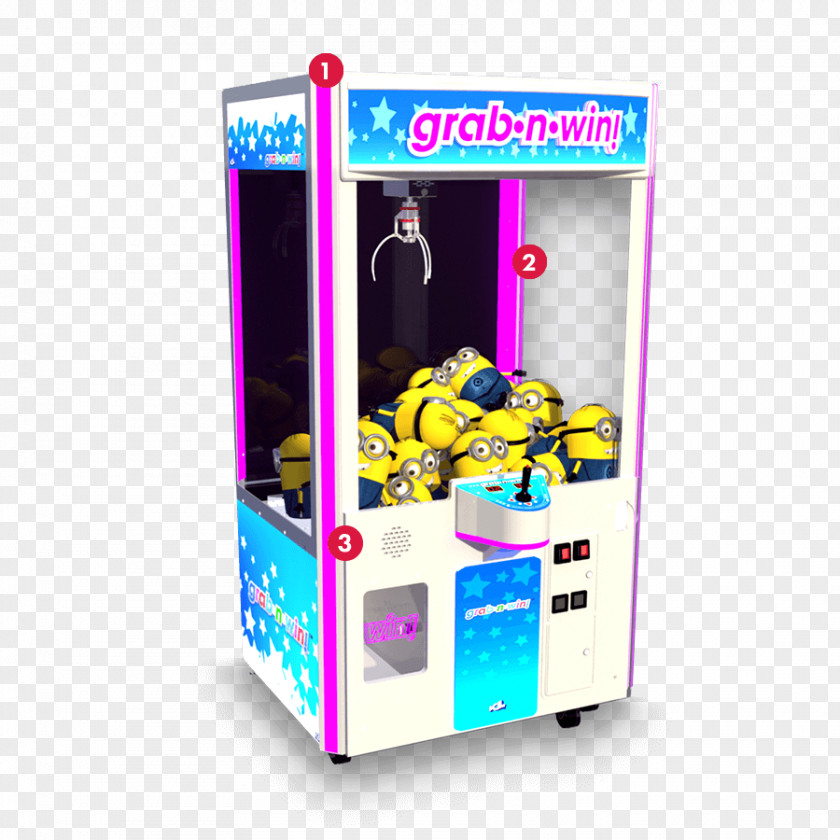 Toy Arcade Game Claw Crane Amusement PNG