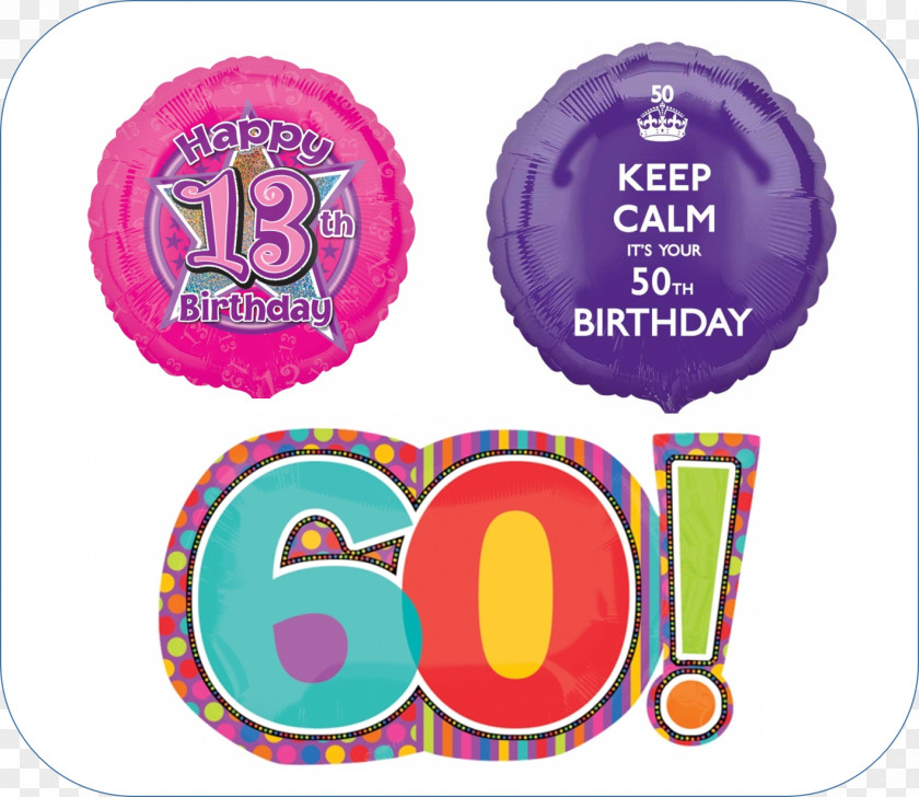 Balloon Gas Birthday Party Gift PNG