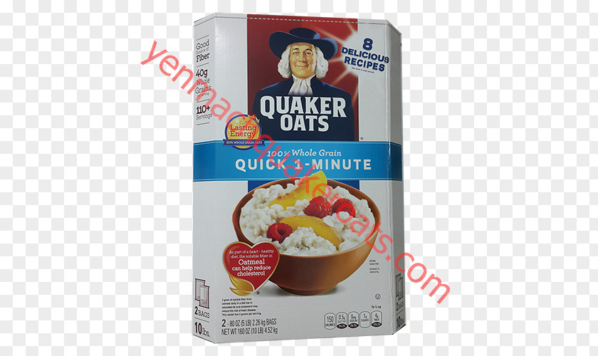 Breakfast Quaker Instant Oatmeal Cereal Oats Company PNG