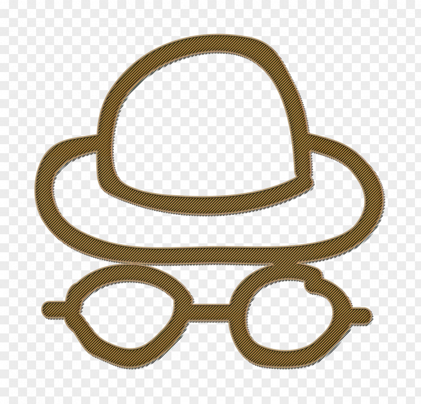 Oval Costume Accessory Agent Icon Person Security PNG