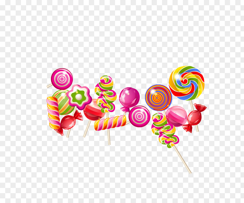 Cartoon Candy Lollipop Clip Art PNG