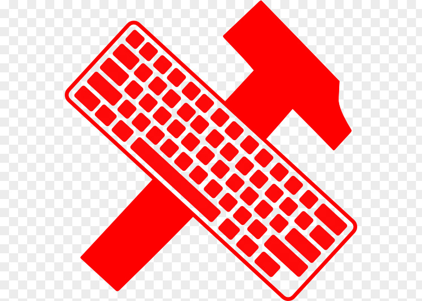 Hacker Computer Keyboard Hammer And Sickle Clip Art PNG