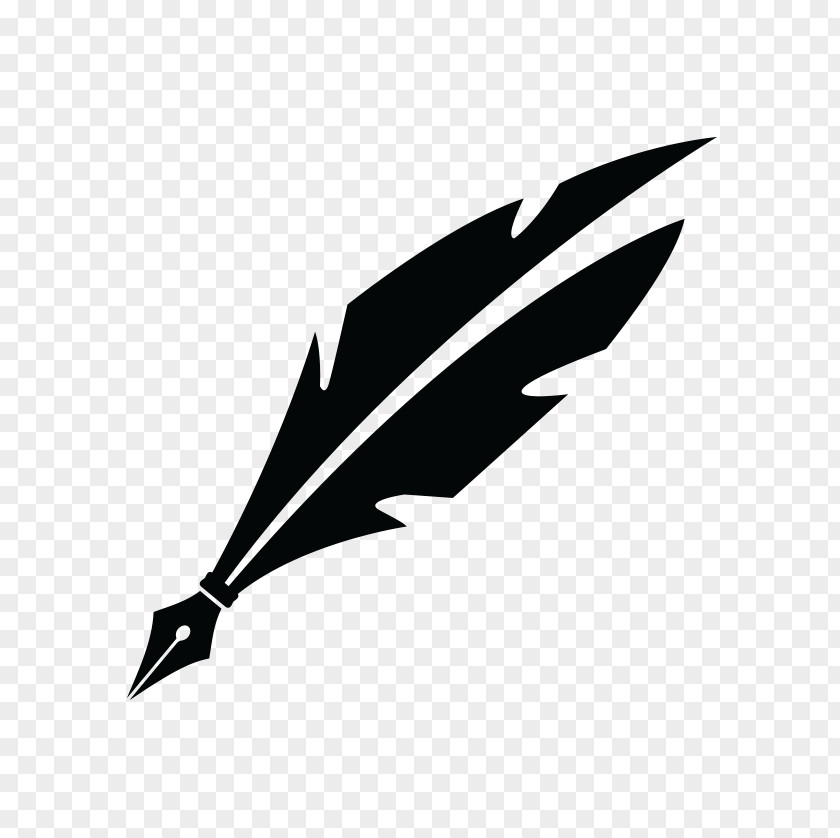 Quillin Quill Pen Drawing Graphics Feather PNG